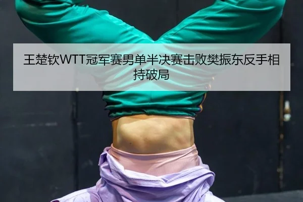 王楚钦WTT冠军赛男单半决赛击败樊振东反手相持破局